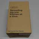 bella Electric Can Opener and Knife Sharpener, Removable Cutting Lever, Cord Storage, Stainless Steel Blade, Black