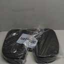 Amazon Basics Comfortable Seat Cushion for Office Chairs, Enhanced Memory Foam, Black