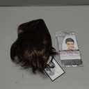 Baruisi Mens Short Brown Wig Natural Hair Replacement Synthetic Costume Halloween Full Wigs