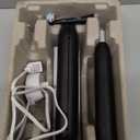 Oral-B iO Simple Clean Rechargeable Electric Powered Toothbrush, Night Black with 1 Gentle Care Brush Head and 1 Black Travel Case - Automatic Pressure Sensor to Protect Gums - 3 Modes - 2 Min Timer