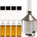 Kitchen Spice Mills Pepper Grinder Set Aluminum (Silver)