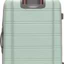 Rockland Melbourne Hardside 2 Piece Expandable Spinner Wheel Luggage Set, (20"/28"), Mint