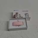 Cat Tracker Mini GPS Tracker Waterproof Dog Tracker with Real-Time Location Escape Alerts for Dogs Cats 6.5lbs+ Pink