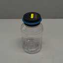 Large Piggy Bank for Boys Adults, Vcertcpl Digital Coin Counting Bank with LCD Counter, 1.8L Capacity Coin Bank Money Jar for Adults, Designed for All US Coins (Blue)