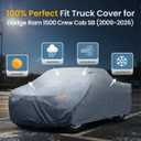 2026 Upgrade Truck Cover Waterproof All Weater - See Vehicle Size Chart - Heavy Duty Outdoor Truck Pickup Cover for RAM 1500 2500 3500, Toyota Tundra, Nissan Titan. Length up to 242 inch.