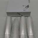 100 Silver Plastic Cups 12 Oz Clear Plastic Cups Tumblers Silver Rimmed Cups Fancy Disposable Wedding Cups Elegant Party Cups with Silver Rim