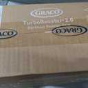 Graco TurboBooster 2.0 Backless Booster Car Seat, Trisha, Travel Booster Seat for Children Ages 4-10, Weight 40-100 Pounds and Height up to 57 Inches MFD: 03-05-26