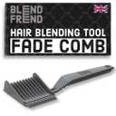 Blend Frend Original Hair Clipper Comb Left Handed  Grade 1 (3mm) | Perfect Blending Comb for Home Users & Novice Barbers | Fits All Clipper Brands | UK-Made