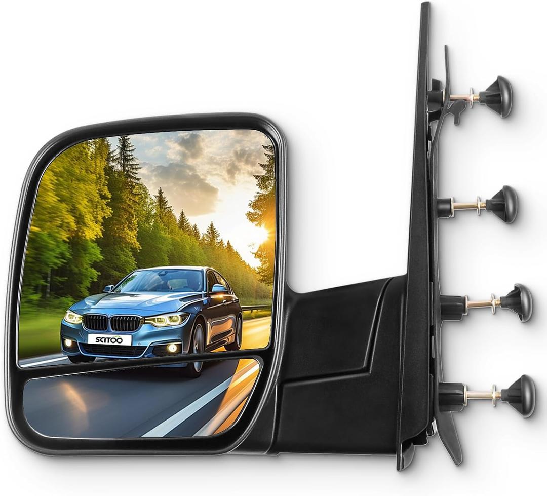 SCITOO Driver Side View Mirror|Fits For 2003-2013 For Ford E-Series