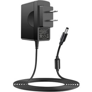 TKDY 9V Guitar Pedal Power Supply Cord, fit for Boss Effects Guitar Pedal and Casio Piano Keyboard, AC 100-240V to DC 9 Volt 1A 0.5A Center Negative Power Adapter.