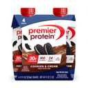 Premier Protein Shake, Cookies & Cream, 30g Protein, No Added Sugar, 24 Vitamins & Minerals to Support Immune Health, 11 fl oz, 4 Pack