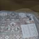 befbee 8x10 Area Rugs for Living Room, Washable Vintage Non Slip Rug Brown