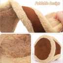 Foldable Earmuffs Adjustable Ear Warmers Winter Ear Muffs for Men Women Winter