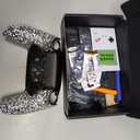 eXtremeRate Back Paddles Programable RISE4 V3 Remap Kit for PS5 Controller BDM-030 040 050 Models, Upgrade Board Textured White Redesigned Bottom Shell 4 Back Buttons Set for PS5 Controller