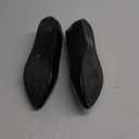 DREAM PAIRS Women's Dress Pointed Toe Flats Ballet Comfort Soft Slip On Casual Flat Shoes for Work Office Business (9, Black/Pu)