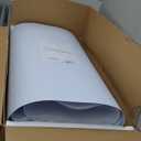 Putros Cylinder Pedestal Stands 3Pcs White Round Cylinder Pedestal Display Plinth Pillars for Wedding Party Decor 35.4''(L),29.5''(M),23.6''(S)