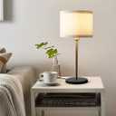 PRETYZOOM Weighted Floor Lamp Base 7.5 Inch Square Replacement Lamp Base Weight Block for Diy Desk Lighting Projects Home Office Use