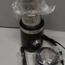 SHARDOR Electric Super Silent Blade Coffee Grinder, Timed Grind Control Rotary Knob, Adjustable Coarse to Fine for Coffee Beans, Spices & Herbs, with 2 Removable Stainless Steel Bowl, Black