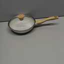 SENSARTE Nonstick Ceramic Frying Pan with Lid 8/9.5/10/11/12.5 Inch Omelet Pan Skillet, Free of Intentionally Added PFAS/PTFE Non-toxic Chef's Pan Induction Compatible Pan, Heat Resistant Handle