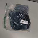 Velvet Dress for Women Wrap V Neck Long Sleeve Ruched Midi Dresses for Cocktail Evening Party (Large, Green)