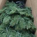 7.5FT Pre-Lit Hinged Artificial Christmas Tree w/ 796 Tips & 350 LED Lights