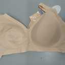 Avidlove Wireless Bras for Women Comfy Seamless Bra No Underwire Bras Full Coverage Bralettes Soft Comfortable Everyday Bra (X-Large, Nude)