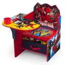 Delta Children Chair Desk With Storage Bin - Greenguard Gold Certified, Spider-Man, 20.47 inches