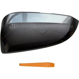 Passenger Right Side Mirror Cover Cap Compatible with Toyota Rav4 2013-2018 XLE/SE/LTD, 4RUNNER 2013-2023,RAV4 HV 2016 - Without Side Camera Models, Gray