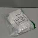 12 Pcs Fur White Christmas Tree Bow Decor Furry Farmhouse Bow Hanging Ornaments Rustic Boho Christmas Ball Decorations for Xmas Tree Indoor Outdoor Home Office Decor