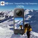 3 x Screen Protector for Insta360 X3 Anti-scratch Tempered Glass Clera Hard Protective Film Cover (3pack)