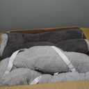 Thick Camping Sleeping Pad, Fluff Camping Cot Pads for Adult, Soft Sleeping Mat, Non-Slip Camping Cot Mattress Topper 75"x28" for Camp Cot/Rv Bunk/Narrow Twin Beds