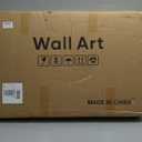 Framed Matisse Wall Art, 3 Piece Large Canvas Abstract Art Prints for Living Room, Henri Matisse Famous Landscape Painting Picture - Total Size 30x60