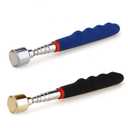 2 Pieces Magnetic Telescoping Pick-Up Tool with Pocket Clip 20 Lb Extendable Magnetic Grabber Reacher Tools 7 to 30 Inch Flexible Magnet Retrieval Stick Gadget Suitable Gifts for Men