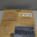 PARMIDA (2 Pack) LED Flush Mount Ceiling Light Fixture with Night Light, 12 Inch, 30W, ETL, 5 Color Selectable, 2400LM, Dimmable Ultra Thin Round Modern Low Profile, for Bedroom, Living Room - Black