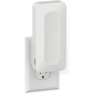 NETGEAR WiFi 6 Range Extender (EAX17) - AX3000 Dual-Band Wireless Signal Booster & Repeater (up to 3.0 Gbps Speed) - Add up to 1,500 sq. ft., 20 Devices - WPA3 Security, One WiFi Name