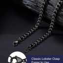 Bandmax Necklace Chain for Men, 3mm Miami Cuban Link