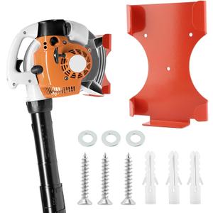 Handheld Leaf Blower Hanger, Backpack Leaf Blower Hanger, Heary Duty Chainsaw Wall Mount Stand Accessories Garage Organization Storage(Orange,Size:9 * 5.5inch)