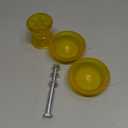 3" Boat Trailer Roller Assembly with Spoke fits 1/2" Shaft, Boat Bow Roller fits 3 inch Wide Bracket
