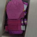 QUMY Dog Shoes for Large Dogs, Medium Dog Boots & Paw Protectors for Winter Snowy Day, Summer Hot Pavement, Water-Resistant in Rainy Weather, Outdoor Walking, Indoor Hardfloors Skid-Resistant Sole (Size 1: 1.8''x2.3''(W*L) (Pack of 4))