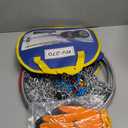 Heavy Duty Snow Chains Tire Chains for Light Truck, SUV & Pickup, Easy Installation, Wear-Resistant Alloy Steel for Superior Traction & Stability, Set of 2SCRV-270