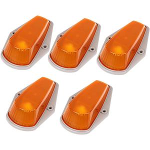 Aeagle Cab Marker Lights for 1980-1997 Ford F150 F250 F350 Top Roof Running Lights (Amber) 5 Packs