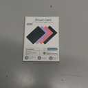 Ultra Slim Air Card Tag: 2025 MFi Certified Wallet Smart Tracker Card - Compatible with Apple Find My Wallets Finder Tracking Cards Tags, Keep Track Item Locator of Luggage, Passport, Purse, Backpack (1 Pack Black)