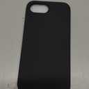 Miracase Compatible with iPhone 16e Case/iPhone 17e Case, [Soft Anti-Scratch Microfiber Lining], Liquid Silicone Shockproof Drop Protection Phone Case for iPhone 16e/17e, Black Magnetic