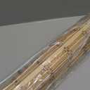 SEEYE Cordless Bamboo Blinds - Light Filtering Roller Shades, Natural Roman Blind, Easy to Install for Windows, Patio, Bedroom - 34" W x 64" H