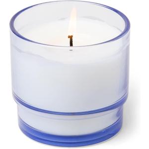3 x Paddywax Candles Al Fresco Collection, Naturally Scented Candle, 7 Ounces, Blue, Rosemary + Sea Salt