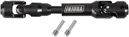 INJORA Steel Heavy-Duty Drive Shaft for 1/10 RC Car Crawler Axial SCX10 90046 AXI03007 TRX4 Redcat Gen8(84-102mm)