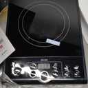Mueller RapidTherm Portable Induction Cooktop, 1800W Hot Plate Electric Stove Top Burner. 8 Temp Levels, Auto-Off & Pot Detection, LED Display, Child Lock, 4 Programs, Burners for Cooking