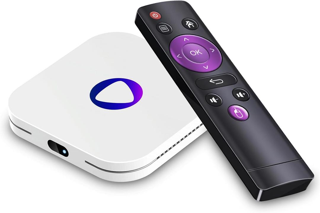 LEFFOT Android 13.0 TV Box, 2GB RAM 16GB ROM, M1 4K Ultra HD Home TV Streaming Device, 4K@60Hz Video Output, Support 2.4G & 5G WiFi 6, BT 5.0, HDR10, 3D, Rockchip RK3528 Quad-Core A53 CPU