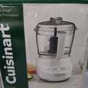 Cuisinart Mini-Prep Plus Food Processor, 24-Ounce Mini Food Processor to Chop Herbs, Vegetables, and Hard Cheese, 24-Ounce Work Bowl, Reversible Stainless Steel Blade, DLC-2A, White