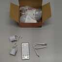 Neporal MagicGlow Rechargeable Light Bulbs with Remote, 3 Colors Shift + Dimmable Battery Powered Light Bulbs, USB Rechargeable, A19 Standard Emergency LED Light Bulbs, 15W, Up to 24 Hours, 2 Pack